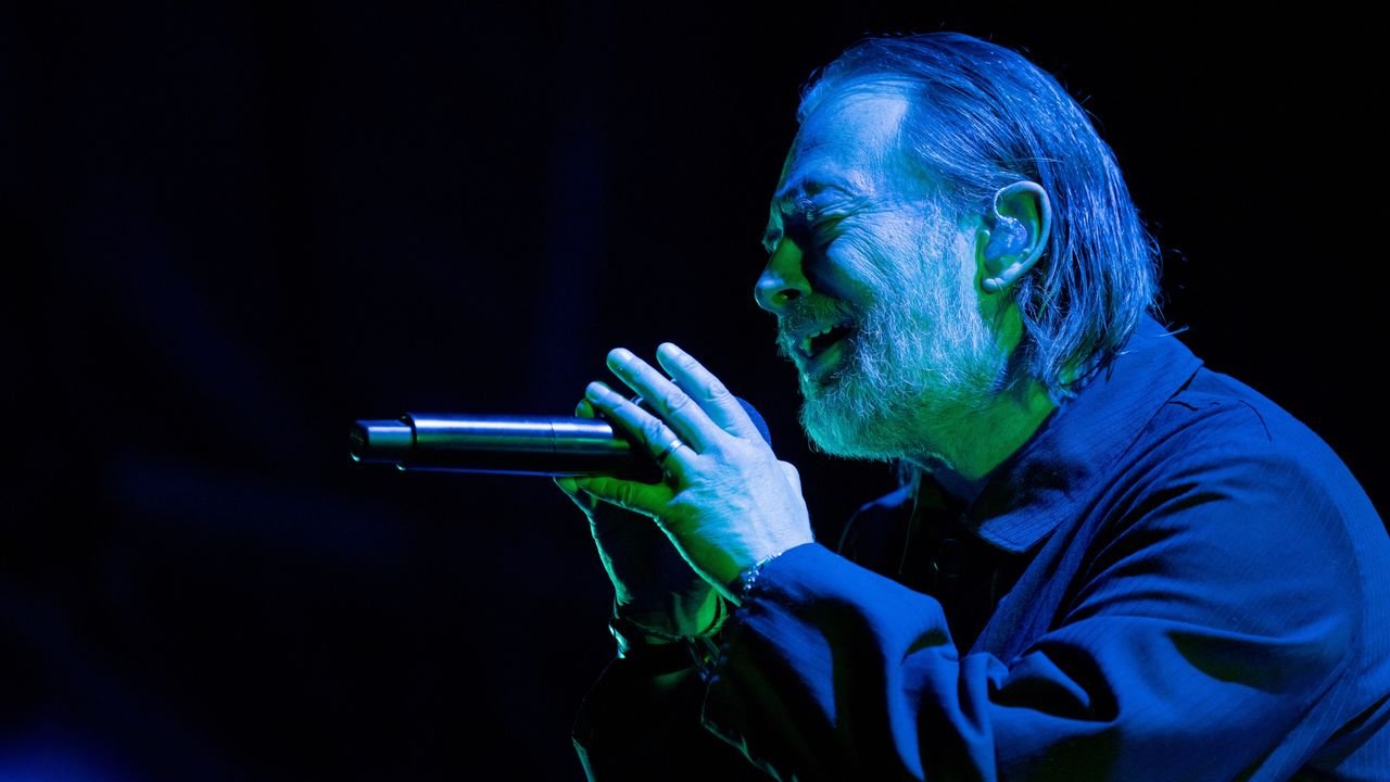 Radioheadâs Thom Yorke, November 2024 (Nina Franova/WireImage via Getty Images)