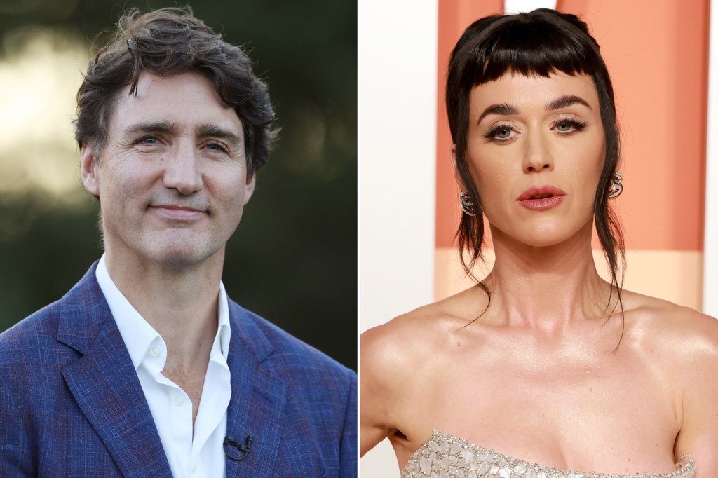 Katy Perry, Justin Trudeau Harry How/Getty Images; Amy Sussman/Getty Images
