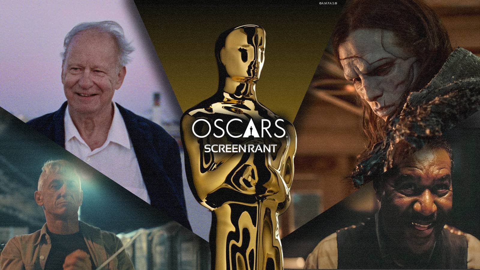 Sean Penn in One Battle After Another, Stellan Skarsgård in Sentimental Value, Jacob Elordi in F...