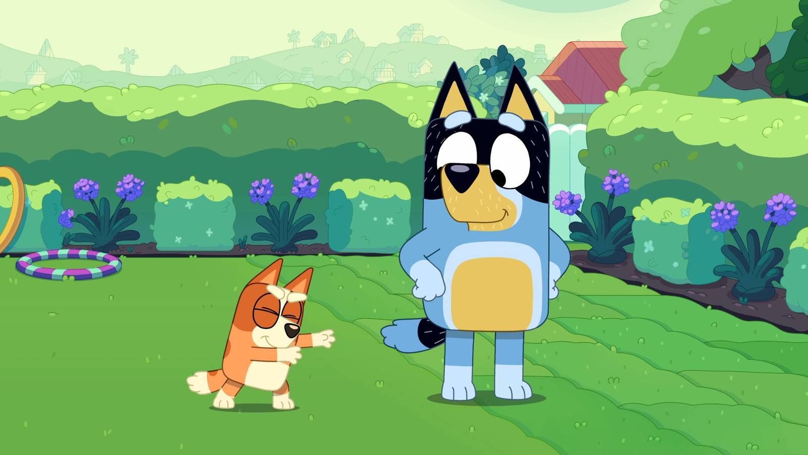 Bandit and Bingo Heeler in Bluey