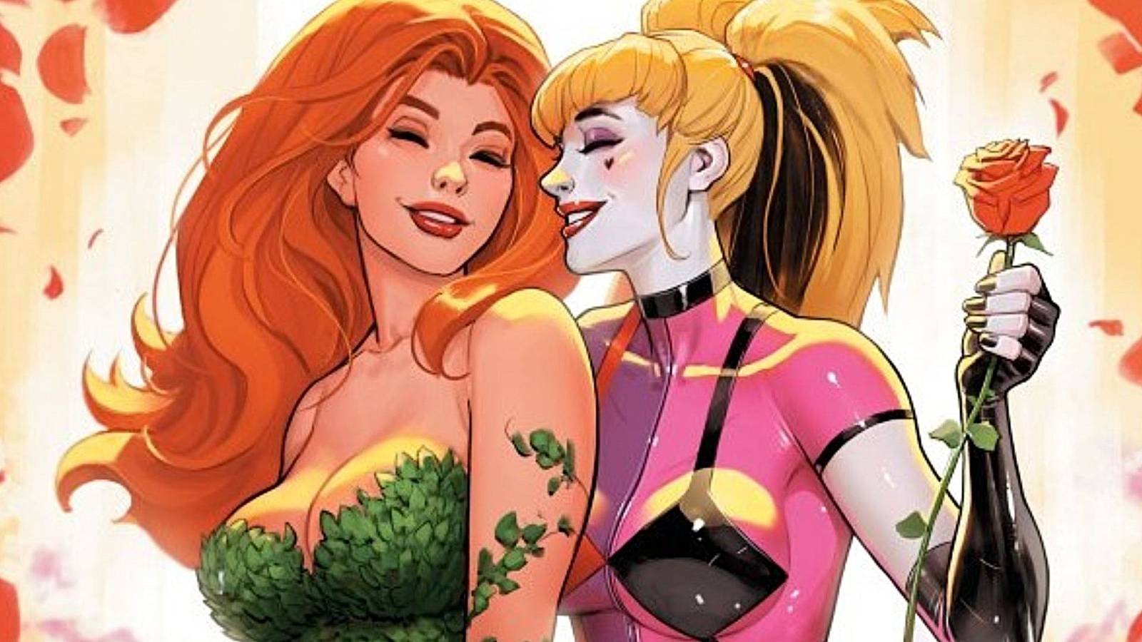 Poison Ivy and Harley Quinn in love