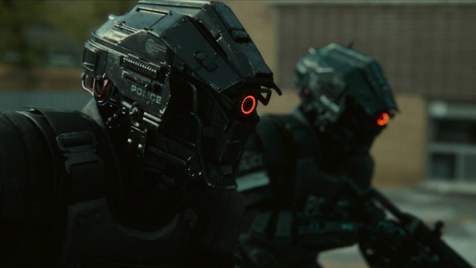 Police robots in Code 8 Part 2