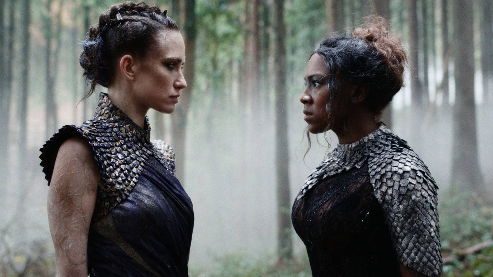 Ruta Gedmintas and Jade Anouka in His Dark Materials