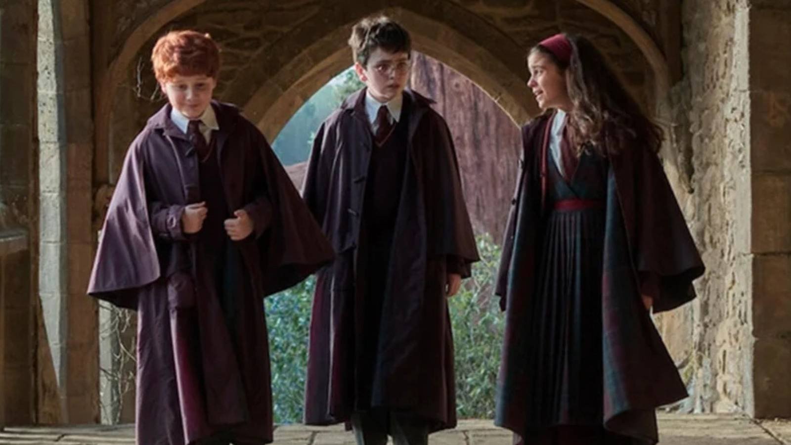 Screenshot from HBO Max's Harry Potter.
