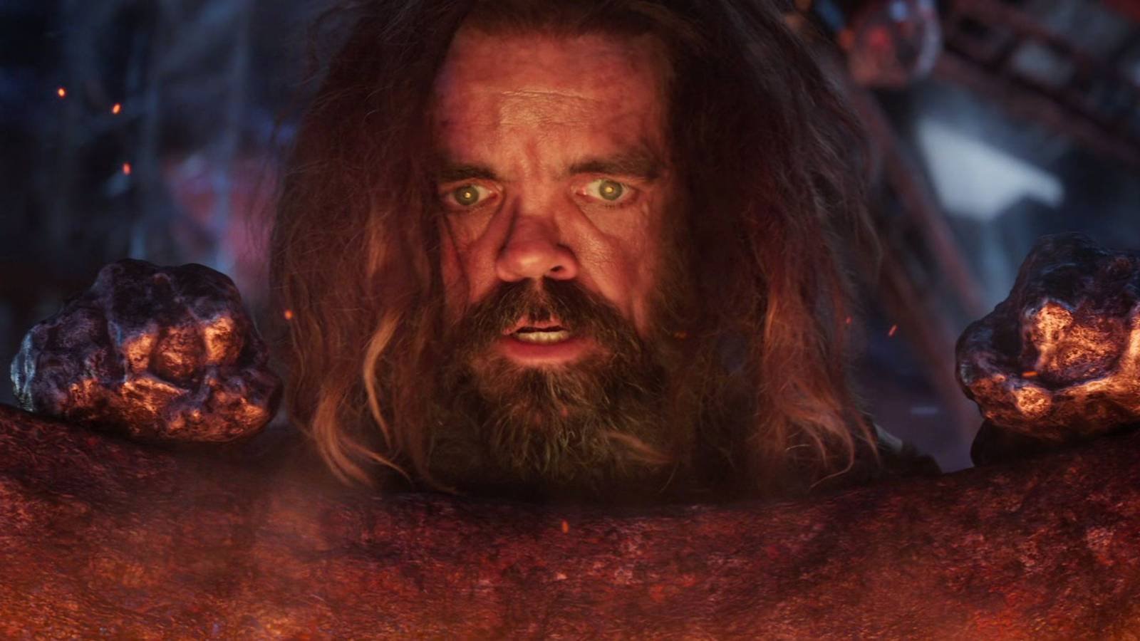 Peter Dinklage as Eitri from Avengers: Infinity War