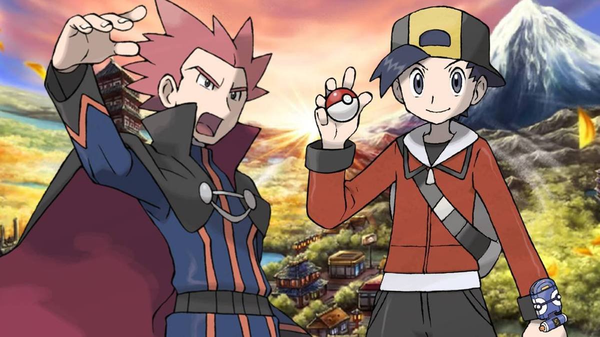 Pokémon Heartgold and Soulsilver Lance and Male trainer
