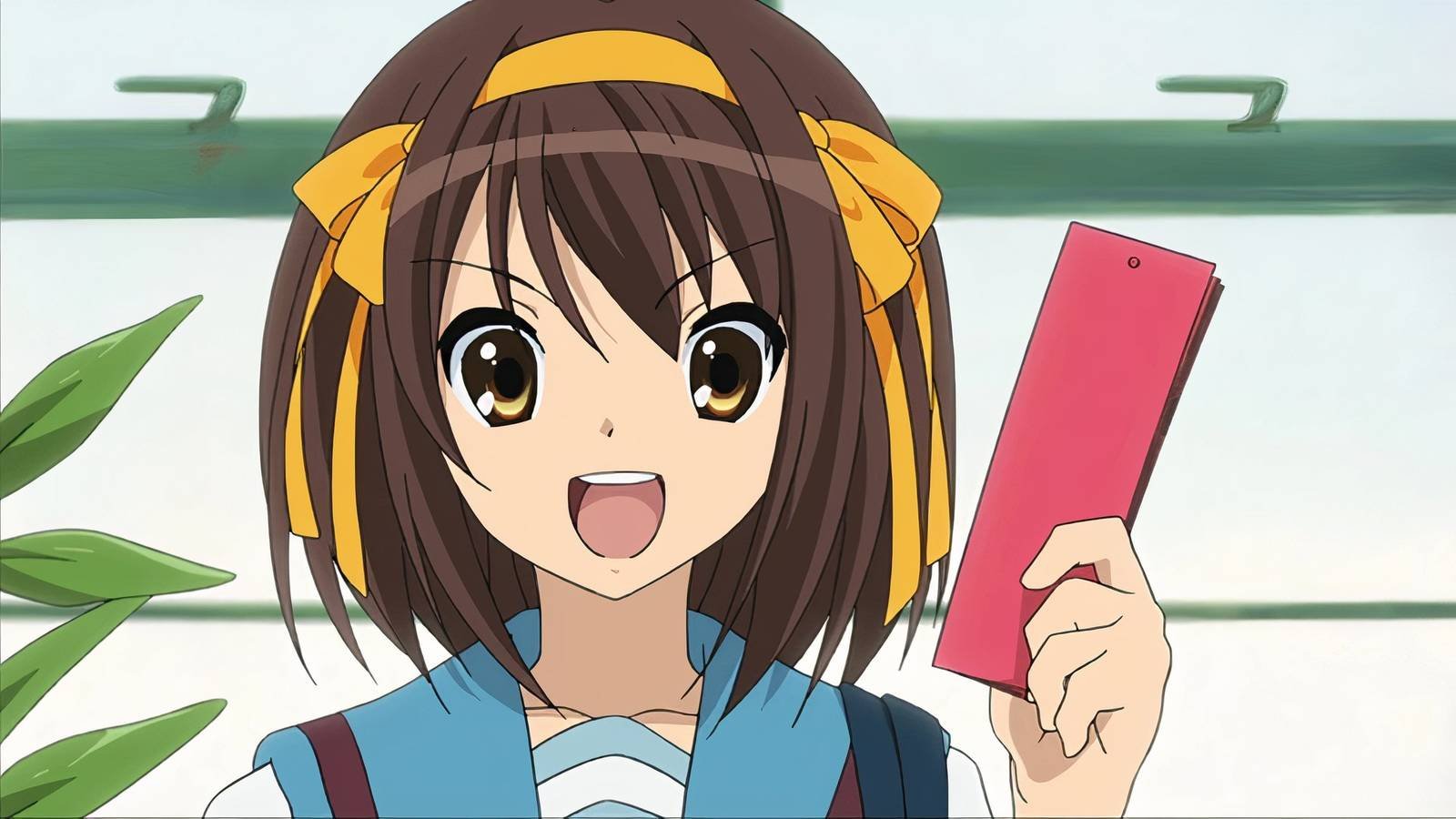 Haruhi from The Melancholy of Haruhi Suzumiya