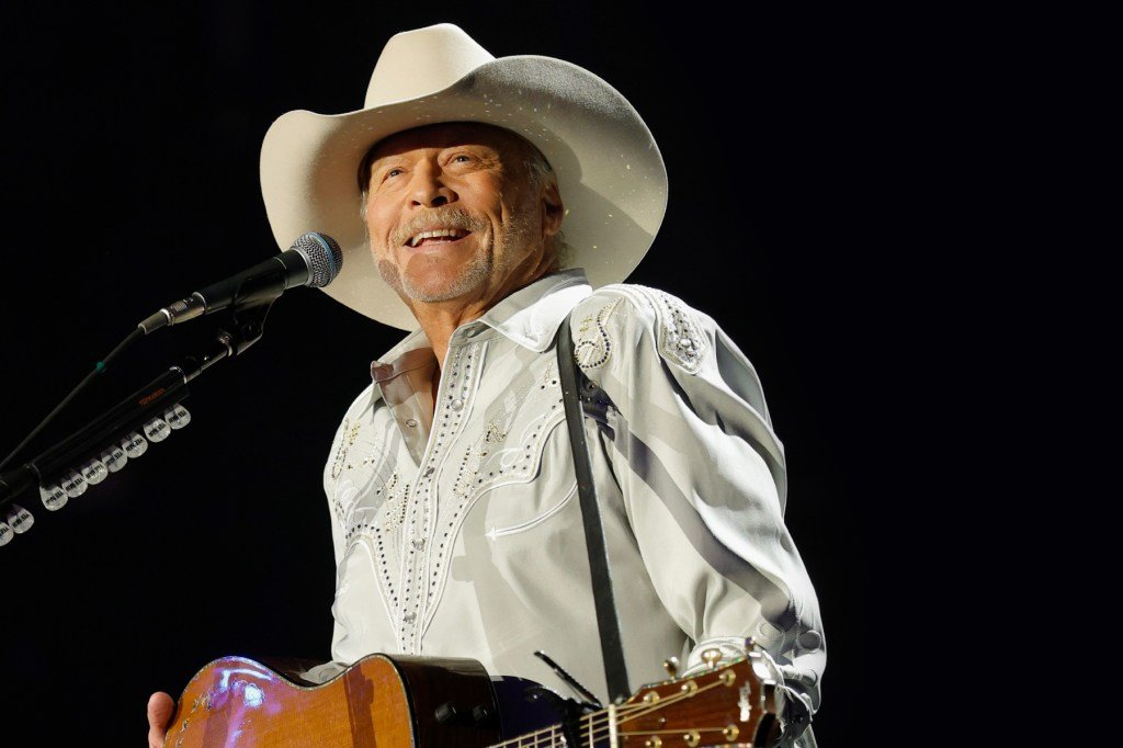 Alan Jackson performs onstage for 'Last Call: One More for the Road - The Finale' at Nissan Stadi...