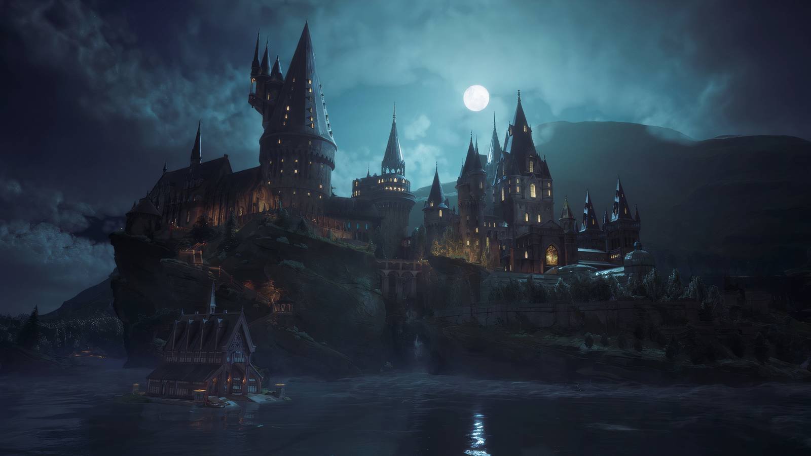 Hogwarts Legacy's Hogwarts castle.