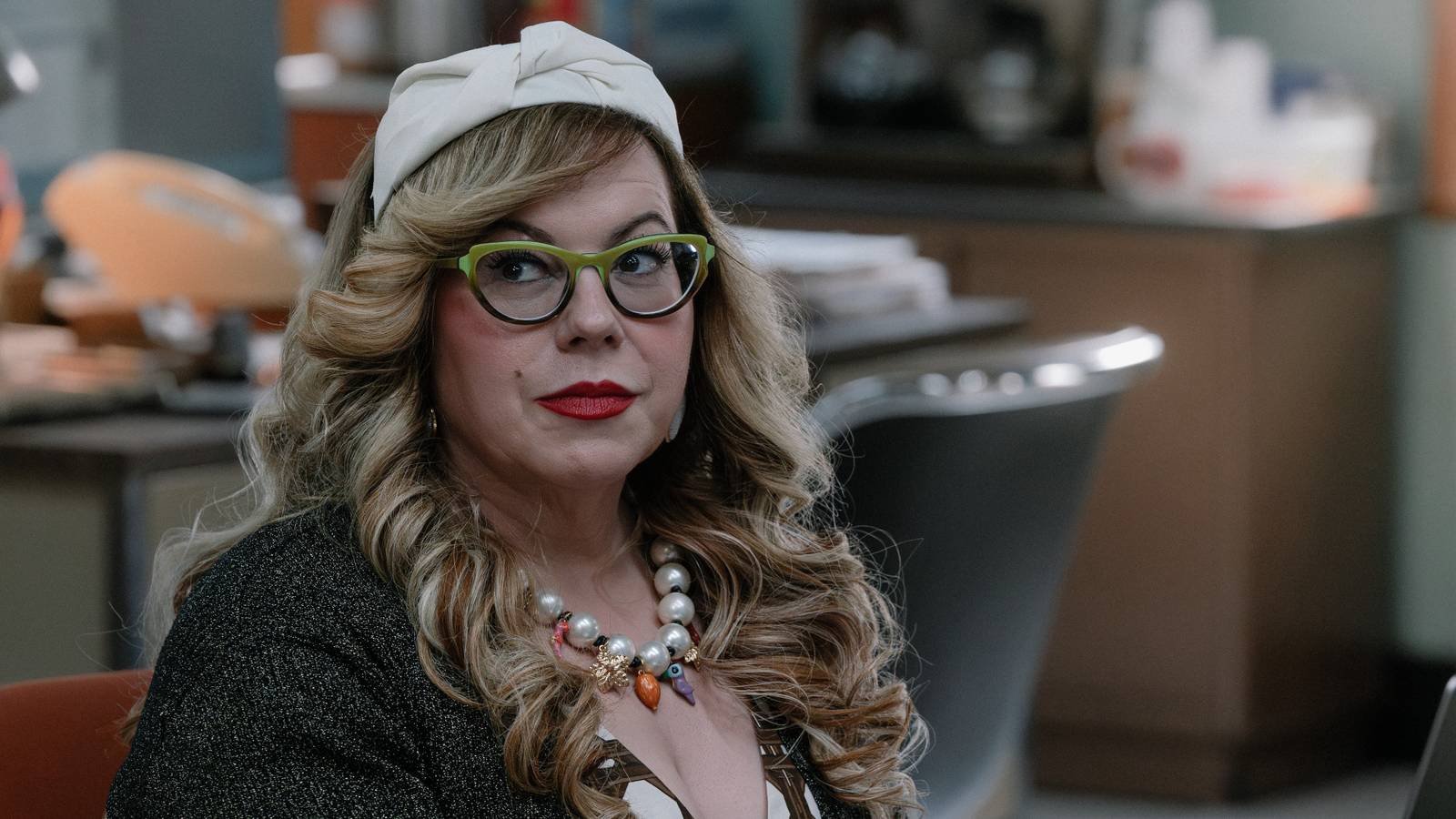 Kirsten Vangsness as Penelope Garcia in Criminal Minds season 19, episode 7.