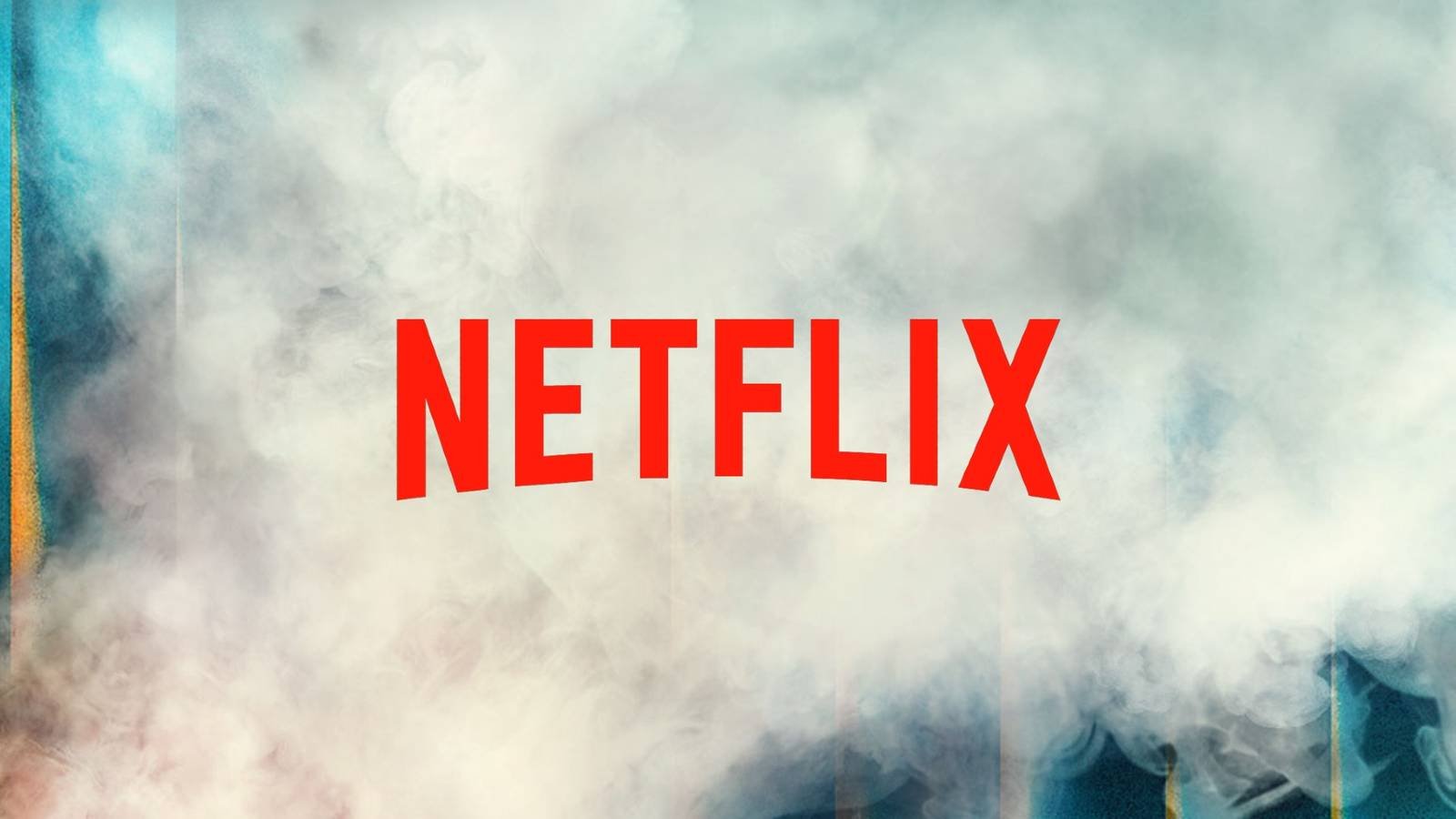 Netflix with smoke around with Human Vapor poster
