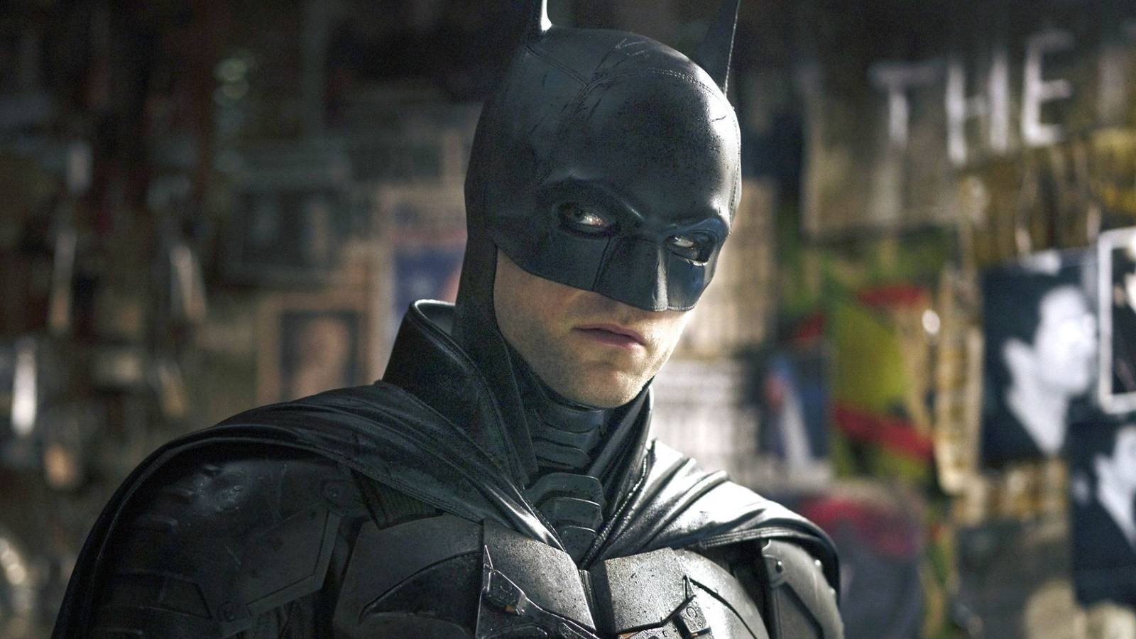 Robert Pattinson as Batman in The Batman