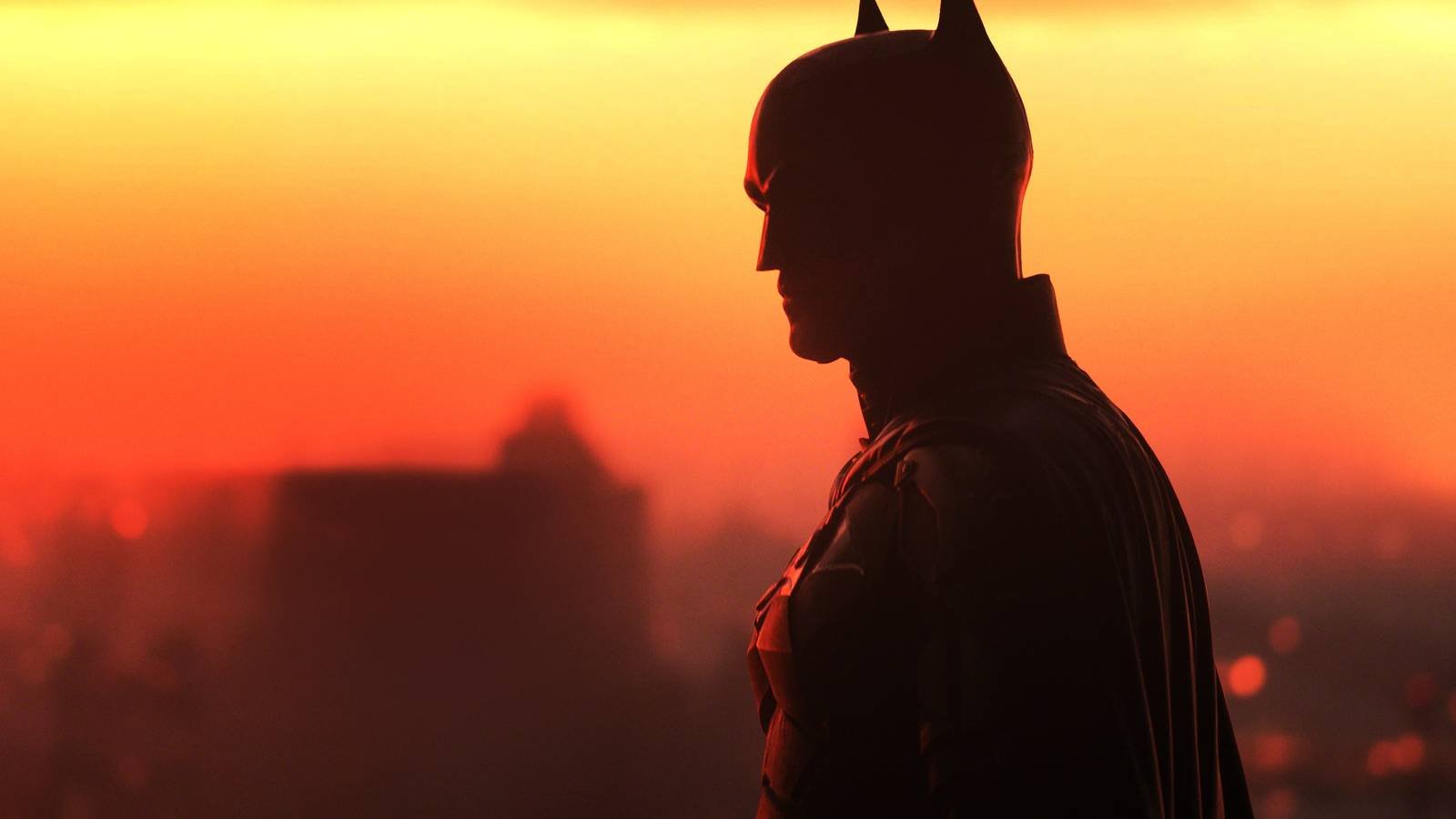 Promo shot of Robert Pattinson in The Batman