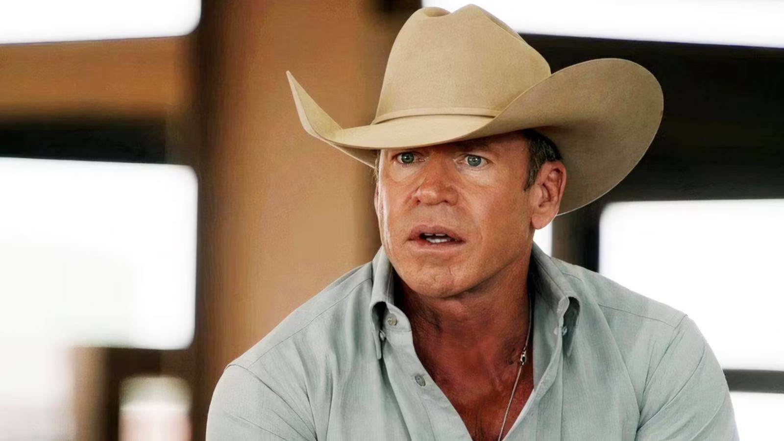 Taylor Sheridan as Travis Wheatley in Yellowstone